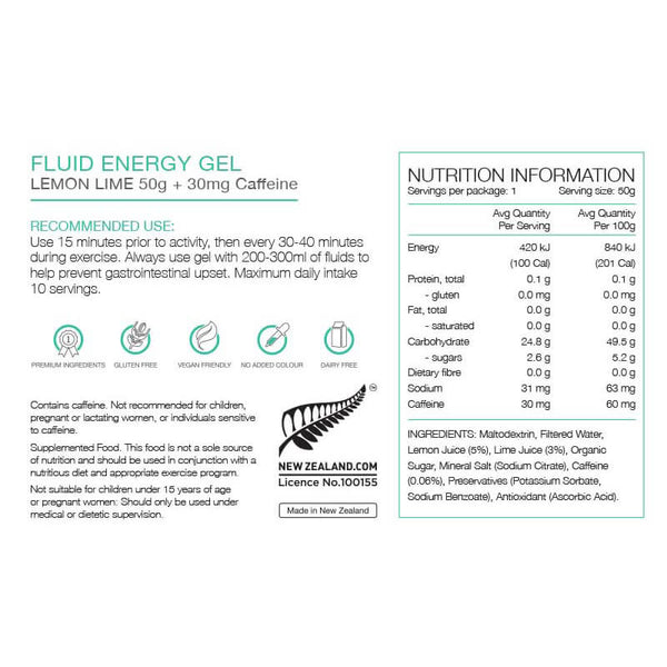 Fluid Energy Gel - 50g