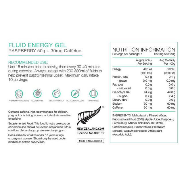 Fluid Energy Gel - 50g