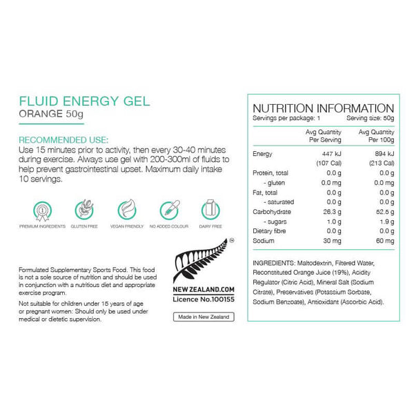 Fluid Energy Gel - 50g