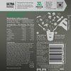 Information on back of pack