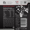 Information on back of pack