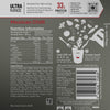 Information on back of pack