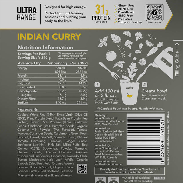 Back of pack