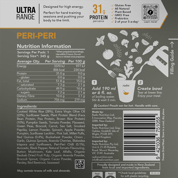 Back of pack