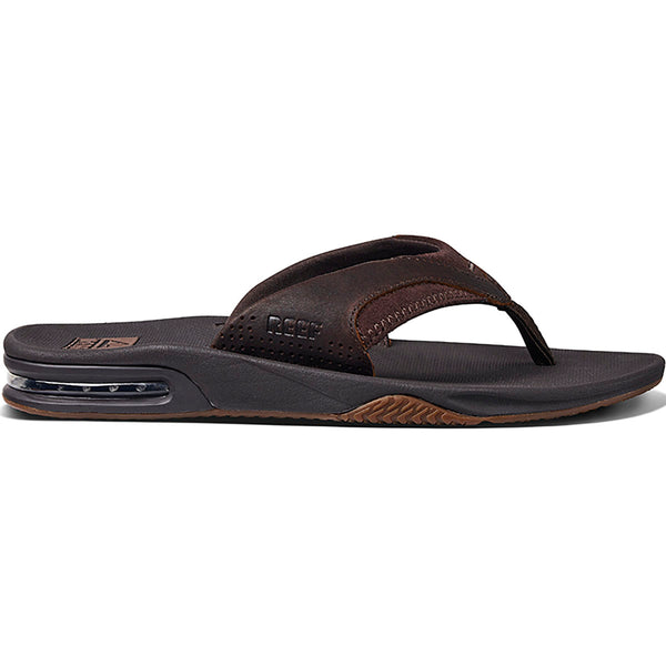 Leather Fanning Men's Jandal