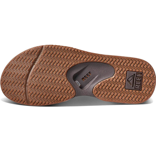 Leather Fanning Men's Jandal