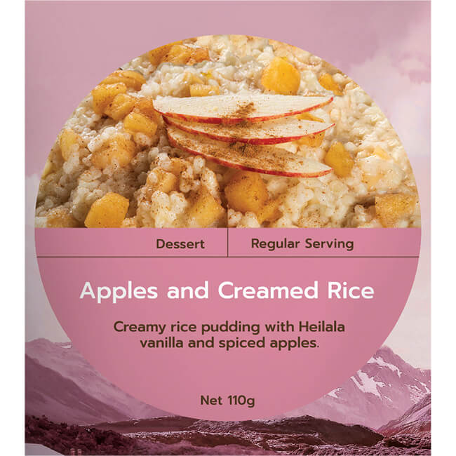 Apples and Creamed Rice