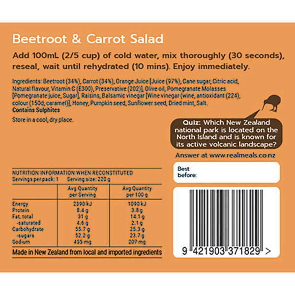 Beetroot and Carrot Salad