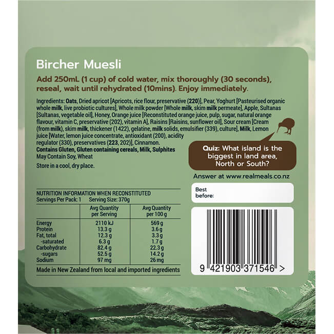 Bircher Muesli