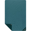 Sage Green laid out with bottom left corner showing underside