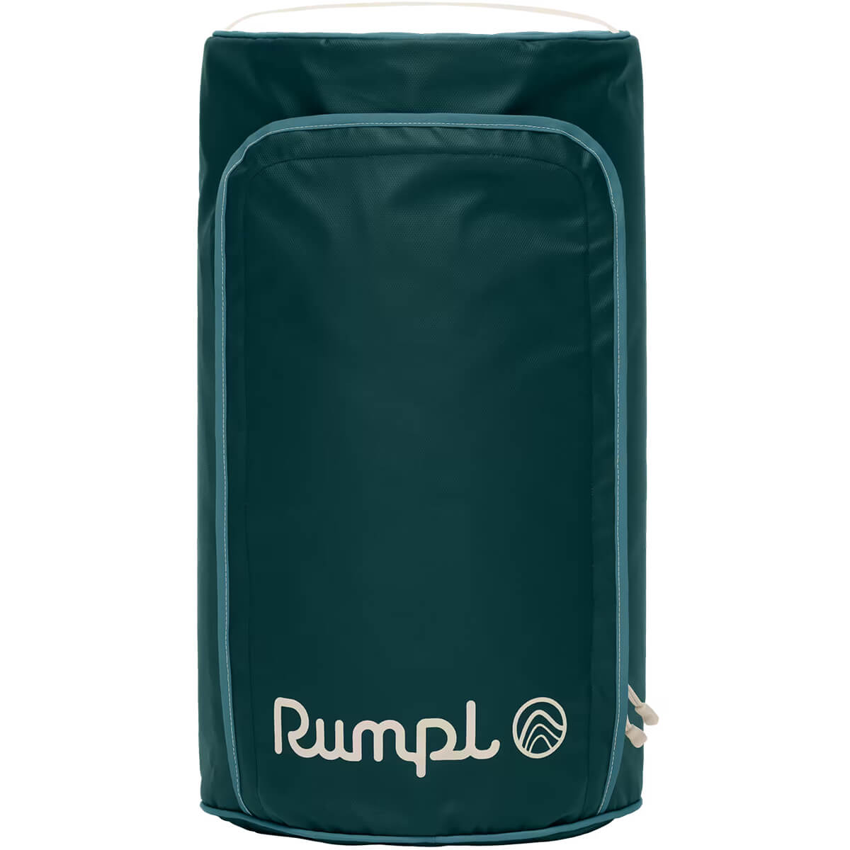 Sage Green storage sack standing on end