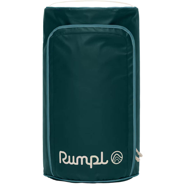 Sage Green storage sack standing on end