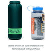  packed and next to 1L reusable wide-mouth bottle for size comparison