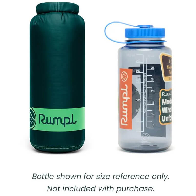  packed and next to 1L reusable wide-mouth bottle for size comparison