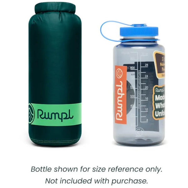  packed and next to 1L reusable wide-mouth bottle for size comparison