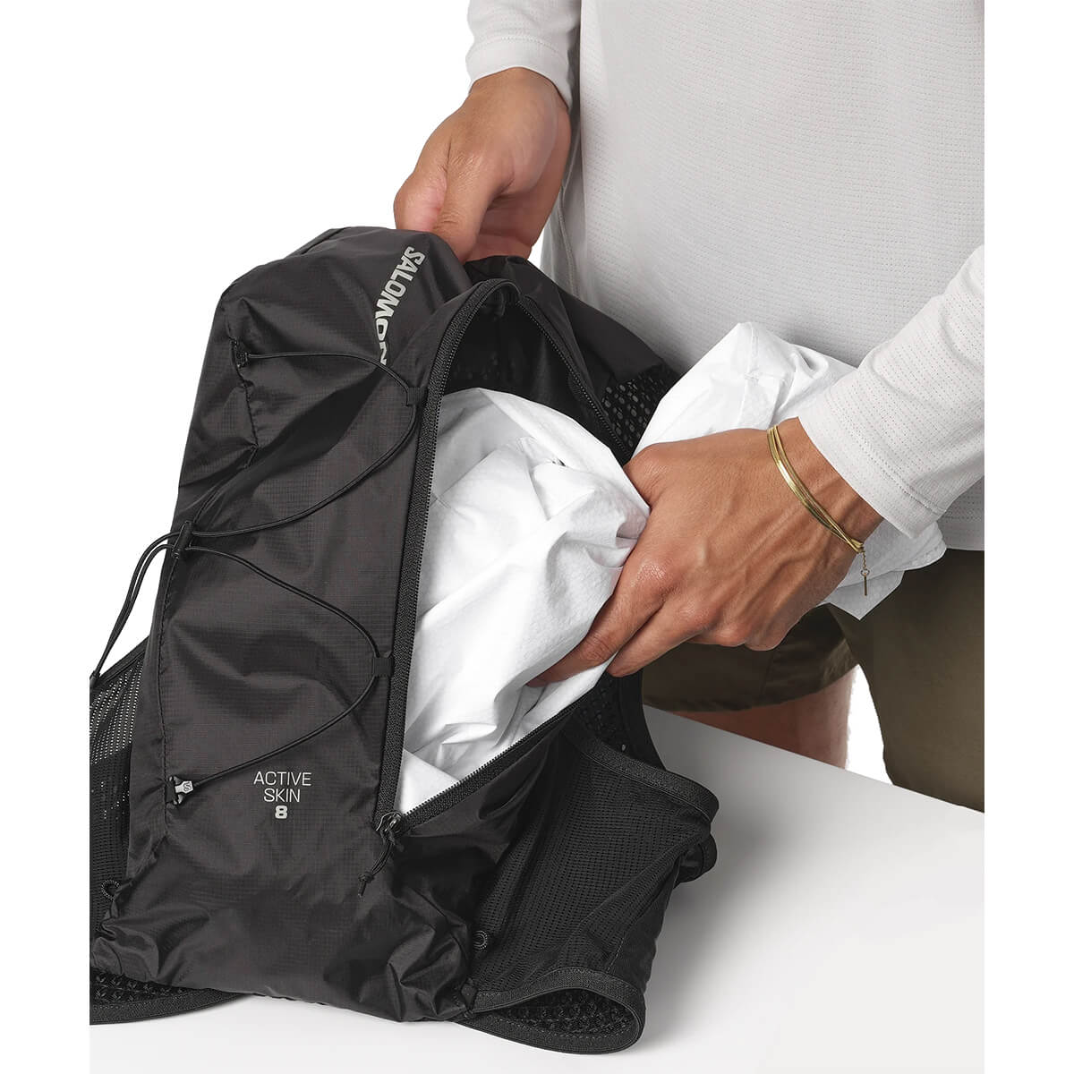Active Skin 8 Set Running Vest with Flasks