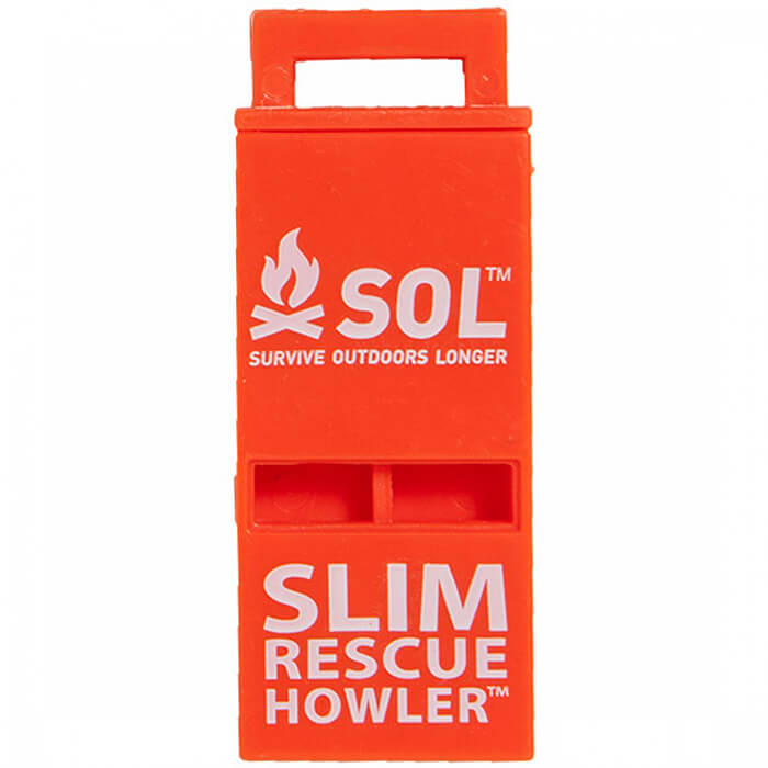Slim Rescue Howler Whistle 2 Pack