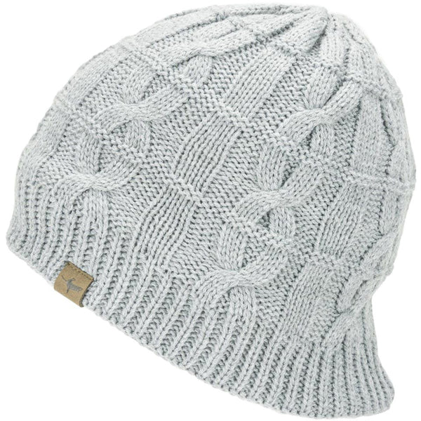Waterproof Cold Weather Cable Knit Beanie Hat