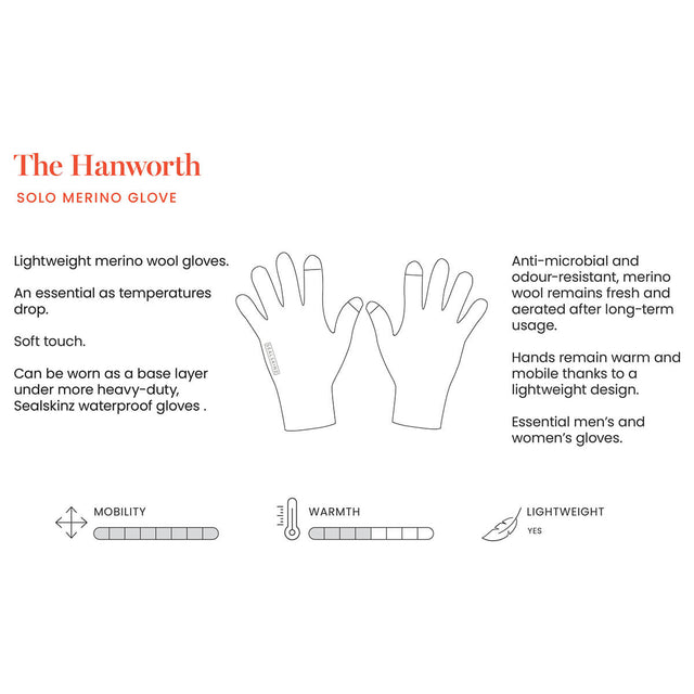 Hanworth Solo Merino Glove