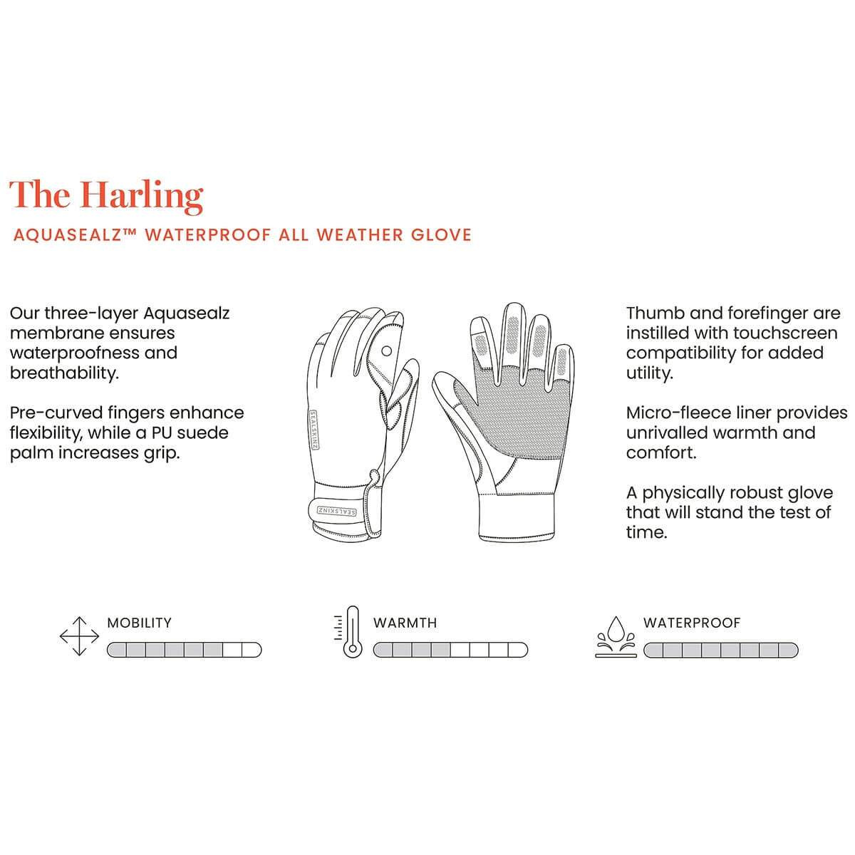 Harling Waterproof All Weather Glove