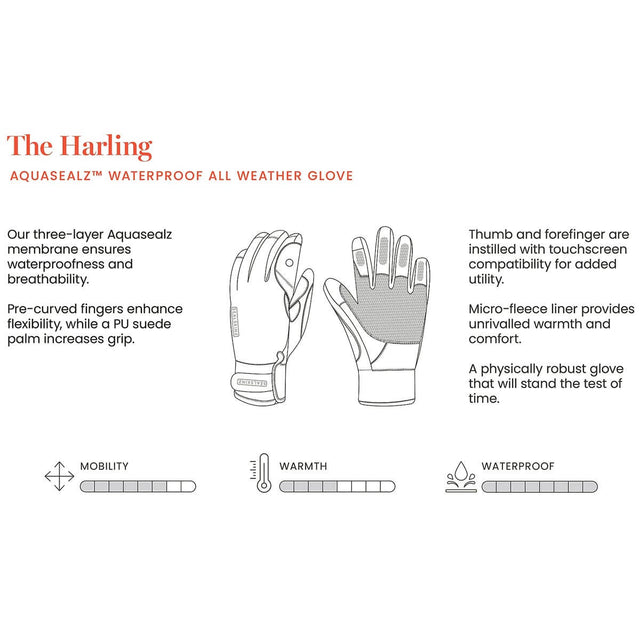 Harling Waterproof All Weather Glove