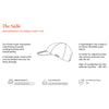 Salle Waterproof Foldable Peak Cap