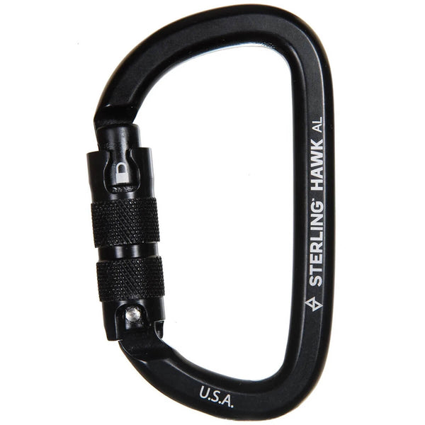 Sterling Hawk Autolock Asymmetrical D Carabiner