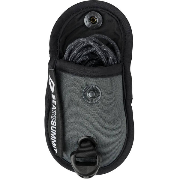 Clothesline in open pouch