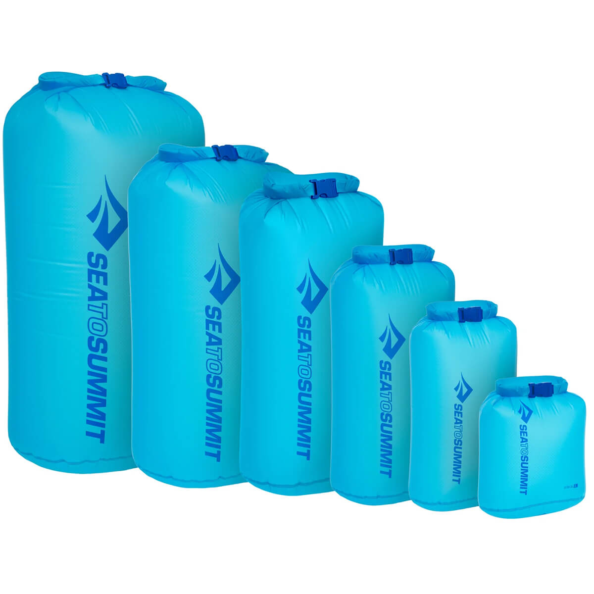 Ultra-Sil Dry Bag family in Blue Atoll