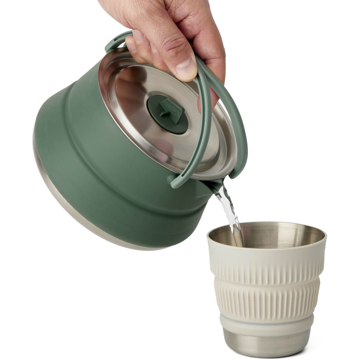 Detour Stainless Steel Collapsible Kettle