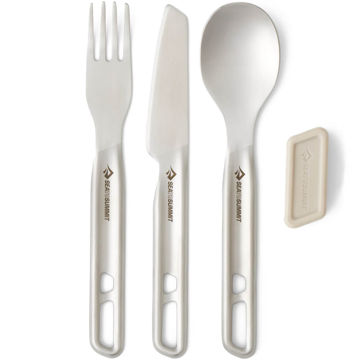 Detour Stainless Steel Fork, Spoon and Knife Set