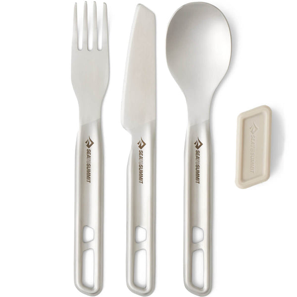 Detour Stainless Steel Fork, Spoon and Knife Set
