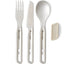 Detour Stainless Steel Fork, Spoon and Knife Set