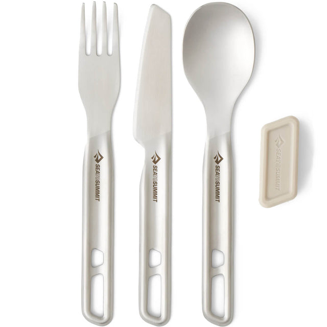 Detour Stainless Steel Fork, Spoon and Knife Set