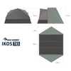 Ikos TR3 Three-Person Tent