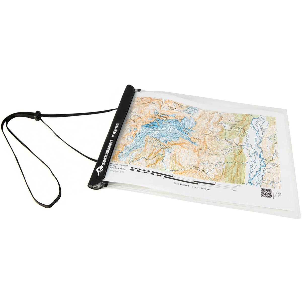Small shown with map