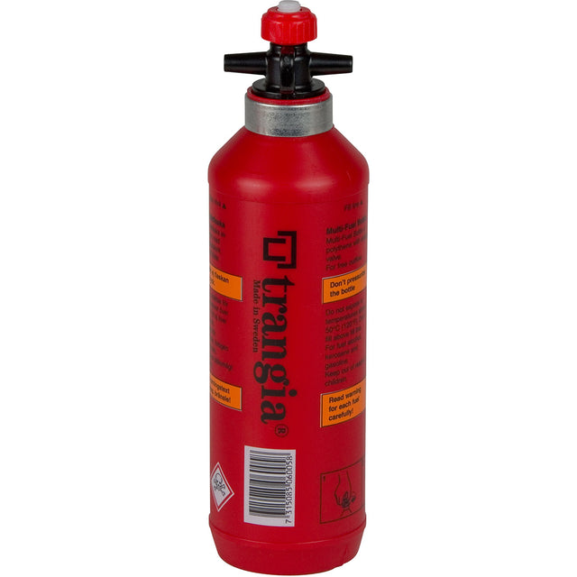 Multi-Fuel Bottles with Safety Valve