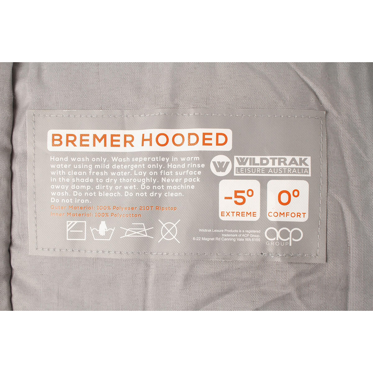 Bremer Hooded -5C Sleeping Bag