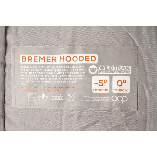 Bremer Hooded -5C Sleeping Bag