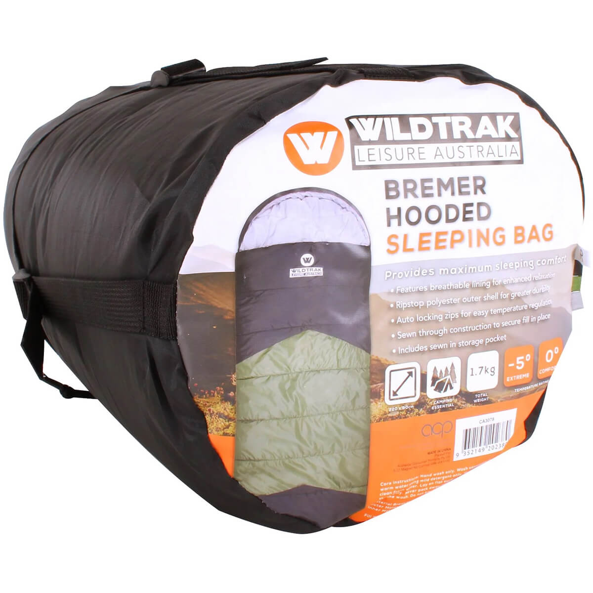 Bremer Hooded -5C Sleeping Bag